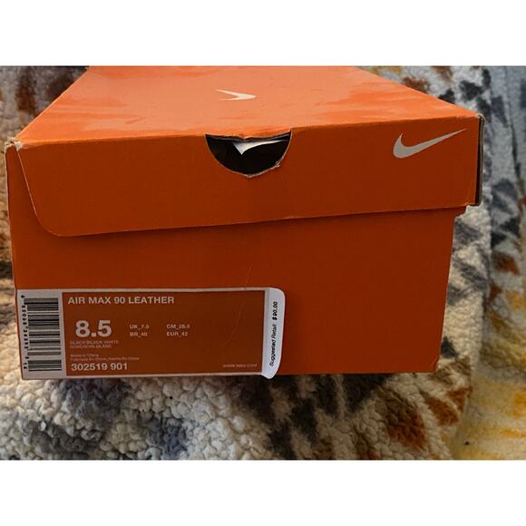 Air Max 90 Leather \'Reflector Croc\' m8.5 w10 main image 4